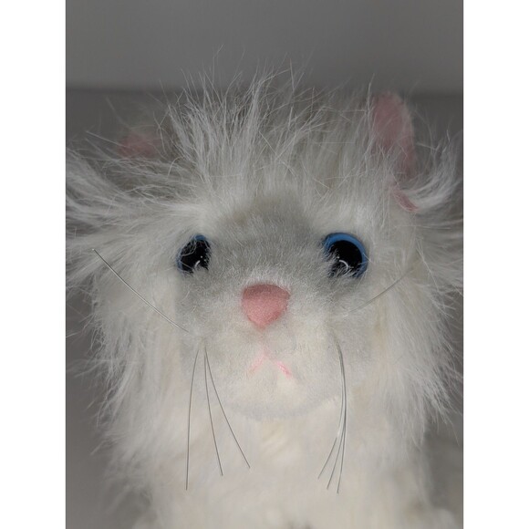 Ganz Webkinz HM110 Persian White Cat Plush Stuffed Animal - Picture 5 of 9